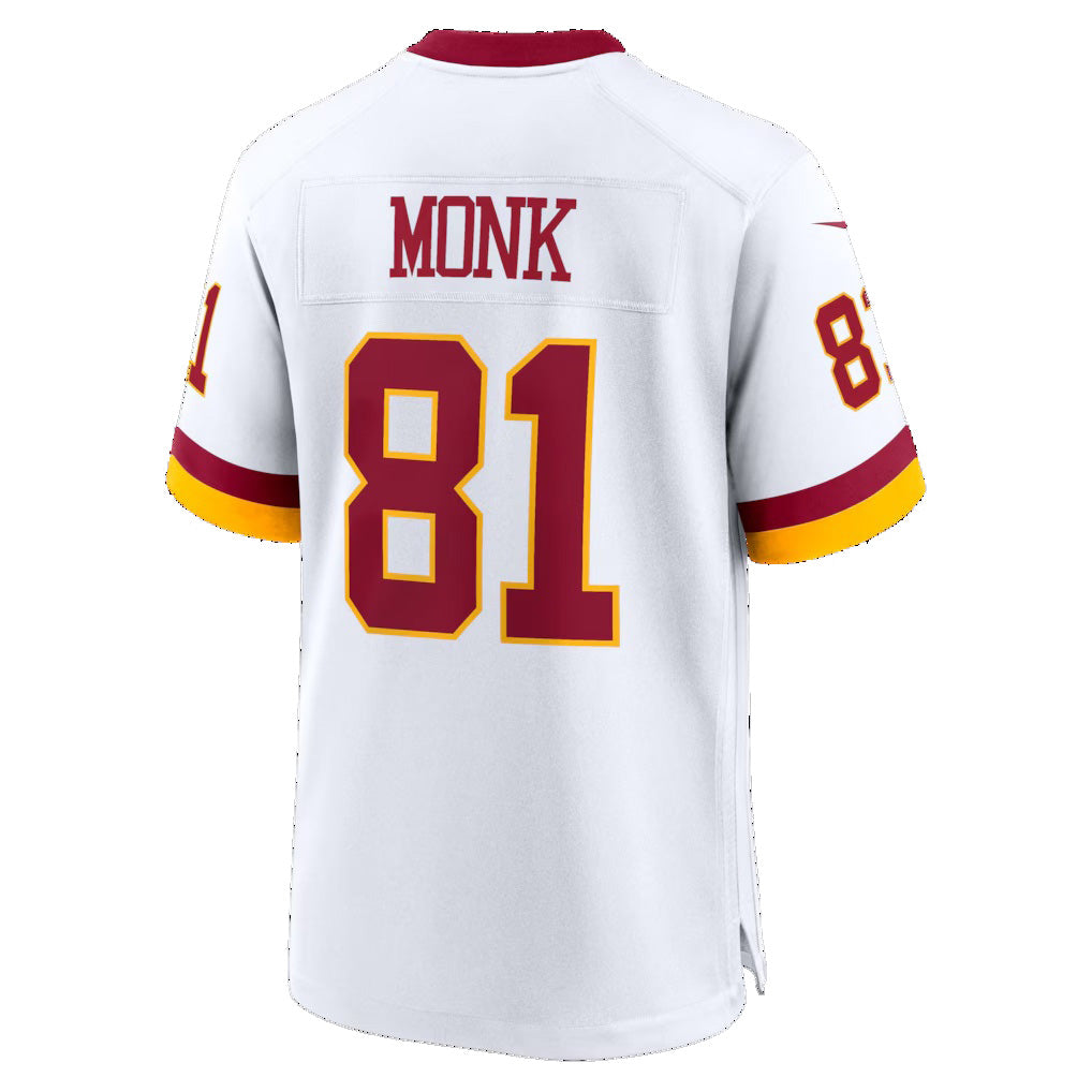 W.Commanders #81 Art Monk White Jermy Alternate 2 Game Jersey