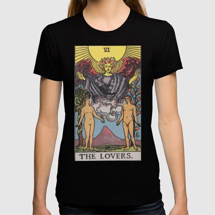 The Lovers Crew Neck Short Sleeve Summer T-Shirts