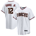 Arizona Diamondbacks #12 Lourdes Gurriel Jr Player White Jermy Home Game Stitched Jerseys