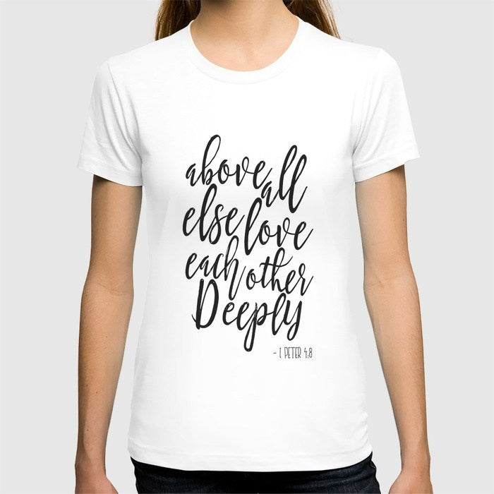 Printscripture Artlove Crew Neck Short Sleeve Summer T-Shirts