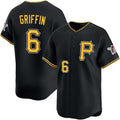 Pittsburgh Pirates #6 Konnor Griffin Black Jermy Alt Limited Jersey