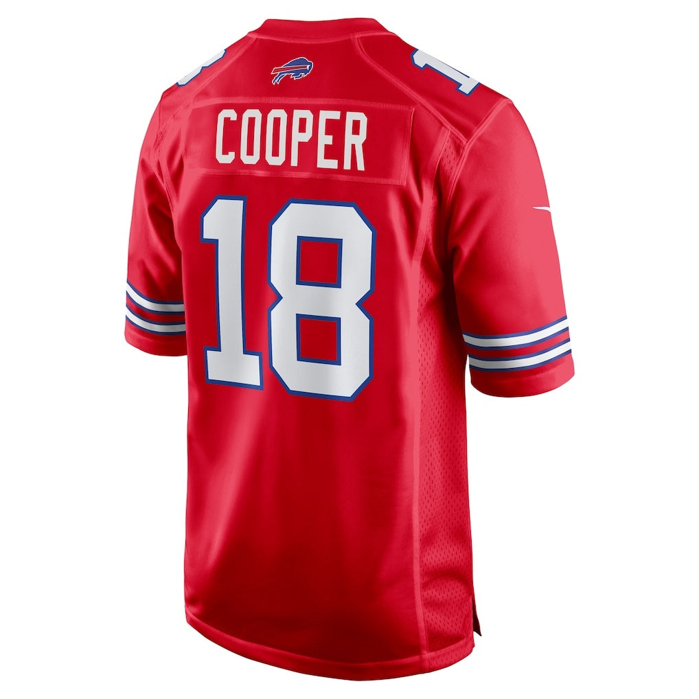 B.Bills #18 Amari Cooper Red Jermy Alternate Game Jersey