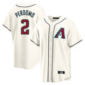 Arizona Diamondbacks #2 Geraldo Perdomo Player Cream Jermy Home Game Stitched Jerseys
