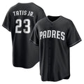 San Diego Padres #23 Fernando Tatis Jr. Black Jermy Limited Stitched Jersey