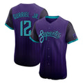 Arizona Diamondbacks #12 Lourdes Gurriel Jr Player Purple Jermy City Connect Limited Elite Home Game Stitched Jerseys