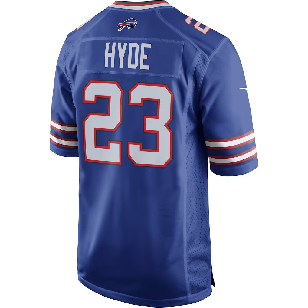 B.Bills #23 Micah Hyde Royal Jermy Game Player Jersey