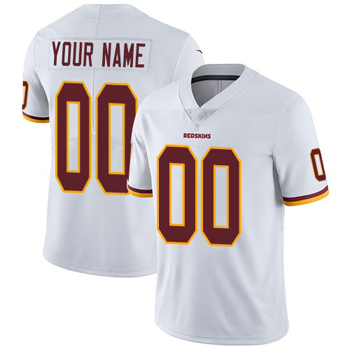 Custom W.Redskins Road White Jermy Vapor Untouchable Limited Jersey