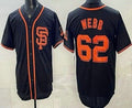 San Francisco Giants #62 Logan Webb Black Jermy Limited Jersey