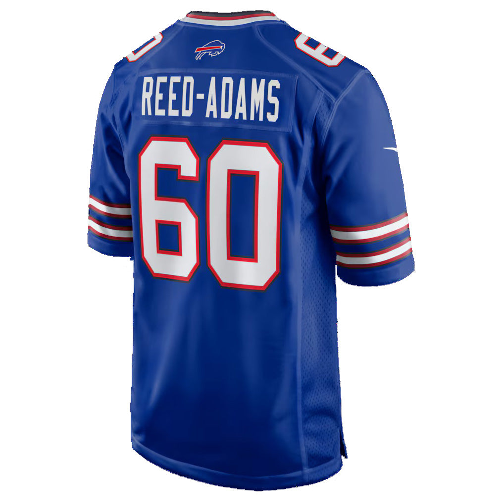 B.Bills #60 Ar'maj Reed-Adams Royal Jermy Team Game Jersey