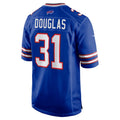 B.Bills #31 Rasul Douglas Royal Jermy Game Jersey