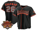 San Francisco Giants #26 Matt Chapman Black Jermy 2026 Alternate Stadium Stitched Jersey