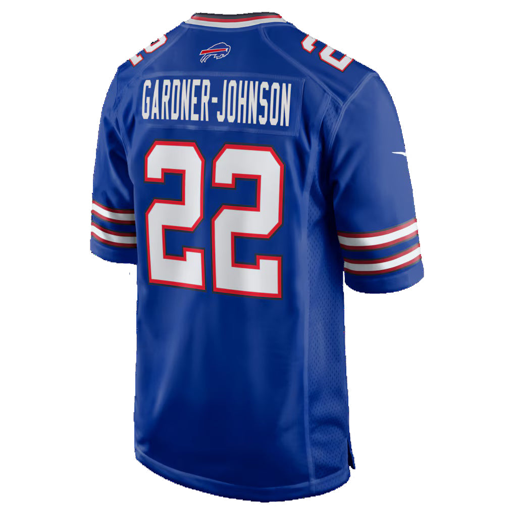 B.Bills #22 Chauncey Gardner-Johnson Royal Jermy Team Game Jersey
