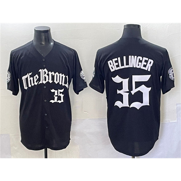 New York Yankees #35 Cody Bellinger Black Jermy 'Gothic Legacy Edition' Vapor Premier Limited Stitched Jersey