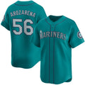 Seattle Mariners #56 Randy Arozarena Aqua Jermy Alternate Limited Stitched jersey