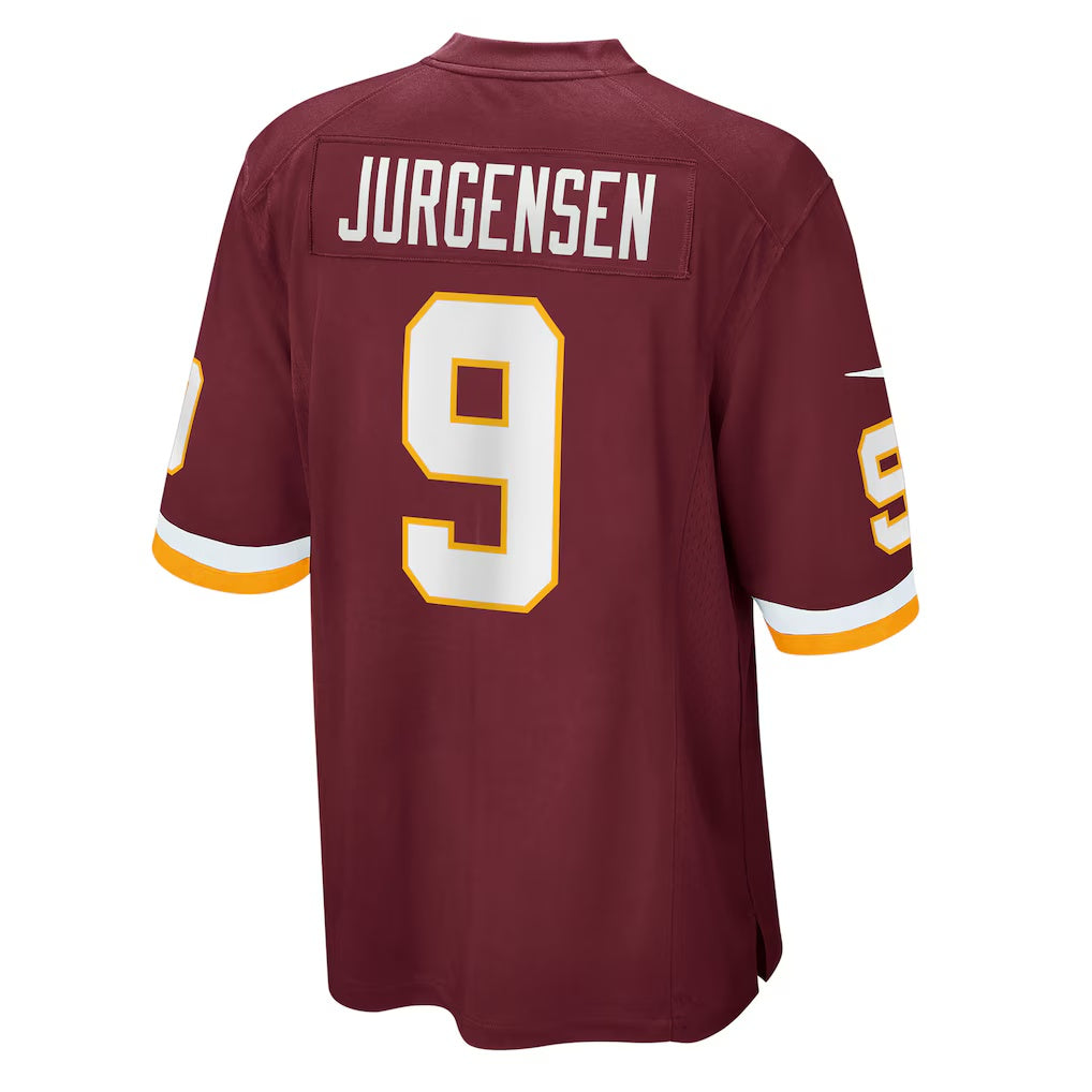W.Football Team #9 Sonny Jurgensen Burgundy Jermy Retired Player Jersey