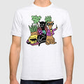 Cats Crew Neck Short Sleeve Summer T-Shirts