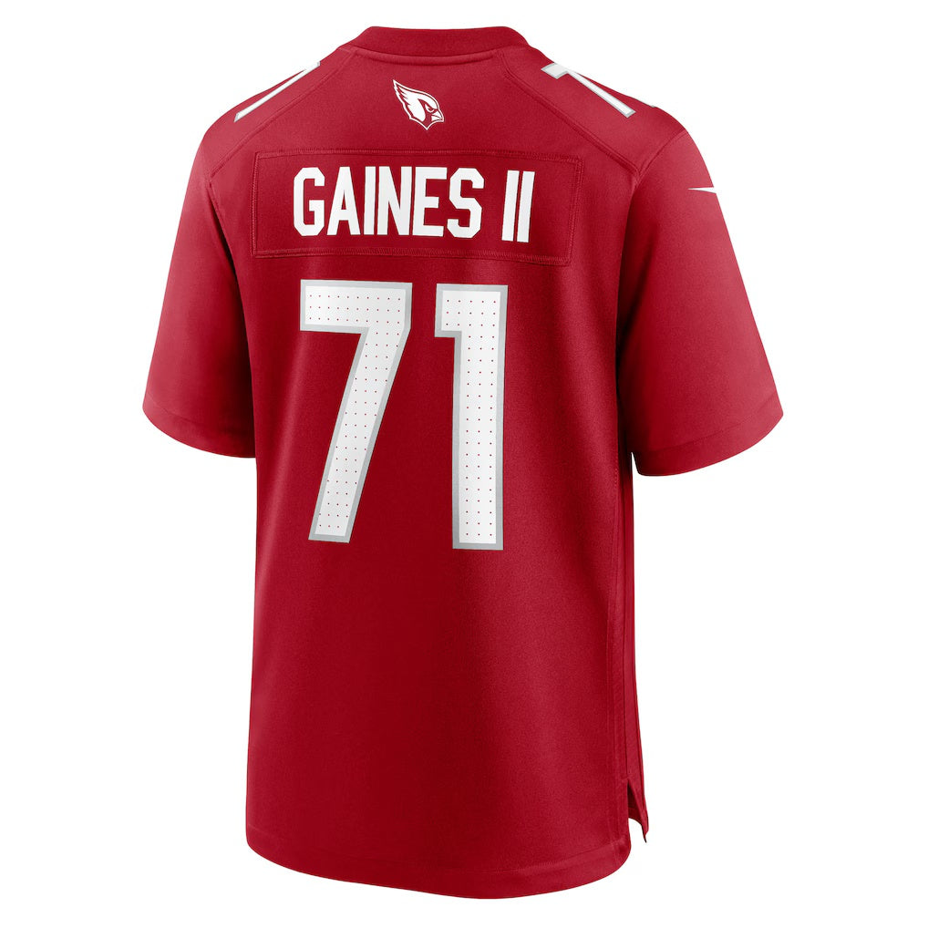 A.Cardinals #71 Jon Gaines II Cardinal Jermy Team Game Jersey