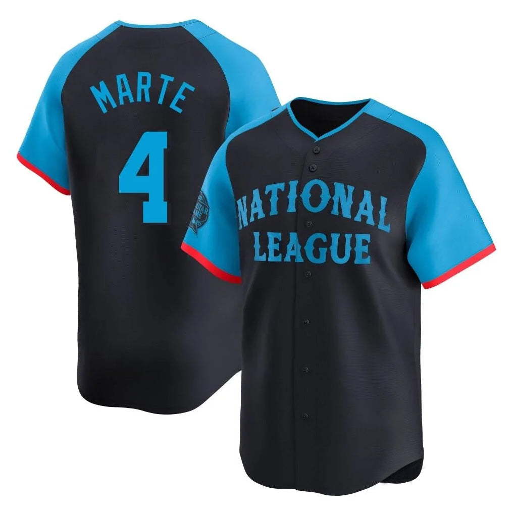Arizona Diamondbacks #4 Ketel Marte Player Black Jermy National League All-Star Limited Home Game Stitched Jerseys