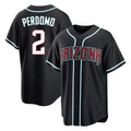 Arizona Diamondbacks #2 Geraldo Perdomo Player Black Jermy Home Game Stitched Jerseys