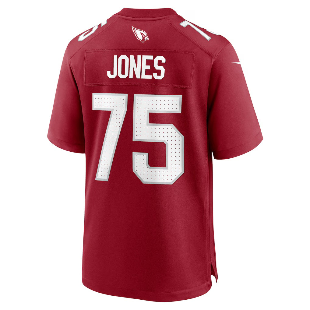 A.Cardinals #75 Christian Jones Cardinal Jermy Team Game Jersey