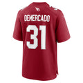 A.Cardinals #31 Emari Demercado Cardinal Jermy Team Game Jersey