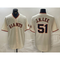 San Francisco Giants #51 Jung Hoo Lee Cream Jermy 2024 Home Limited Stitched Jersey