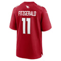A.Cardinals #11 Larry Fitzgerald Cardinal Jermy Team Retired Game Jersey
