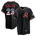 Arizona Diamondbacks #23 Zac Gallen Player Black Jermy USA 250 Fourth of July Game Home Stitched Jerseys