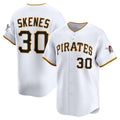 Pittsburgh Pirates #30 Paul Skenes White Jermy Home Limited Player Jersey