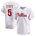 Philadelphia Phillies #5 Bryson Stott White Jermy Home Limited Player Jersey