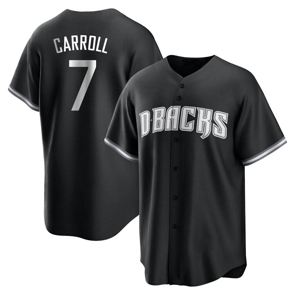 Arizona Diamondbacks #7 Corbin Carroll Player Black Jermy Game Home Stitched Jerseys