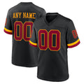 Custom W.Commanders Black Jermy Hail Raiser Alternate Game Jersey