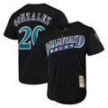 Arizona Diamondbacks #20 Luis Gonzalez Player Black Jermy Mitchell & Ness Throwback Cooperstown Collection Mesh Limited Stitched Jerseys
