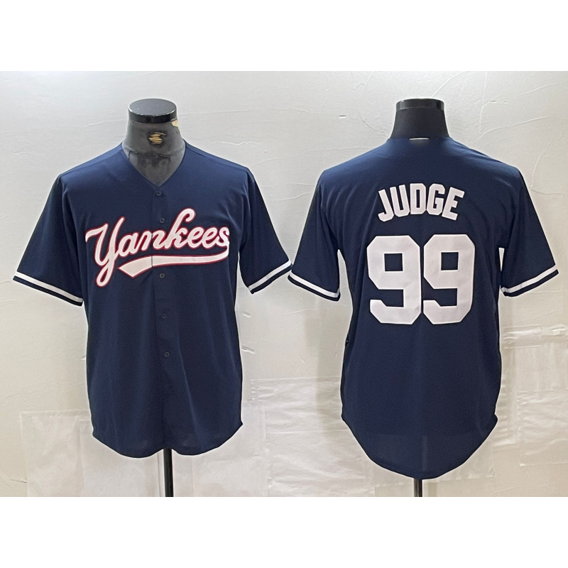 New York Yankees #99 Aaron Judge Navy Jermy Cool Base Stitched Jersey