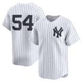 New York Yankees #54 Max Fried White Jermy Home Limited Player Jersey