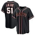 San Francisco Giants #51 Jung Hoo Lee Black Jermy Out Stitched Jersey