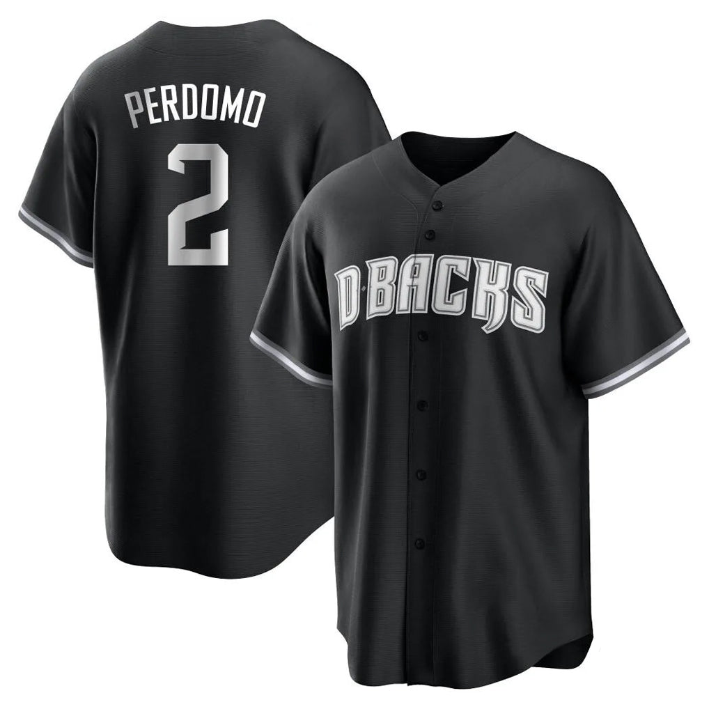 Arizona Diamondbacks #2 Geraldo Perdomo Player Black Jermy Game Home Stitched Jerseys