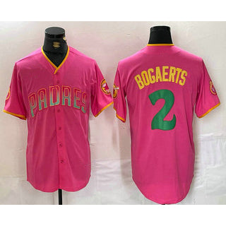 San Diego Padres #2 Xander Bogaerts Pink Jermy Fashion Jersey