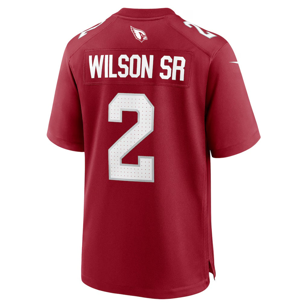 A.Cardinals #2 Mack Wilson Sr. Cardinal Jermy Team Game Jersey