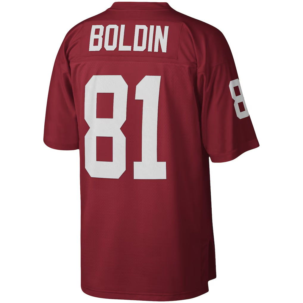 A.Cardinals #81 Anquan Boldin Mitchell & Ness Cardinal Jermy Legacy Replica Jersey