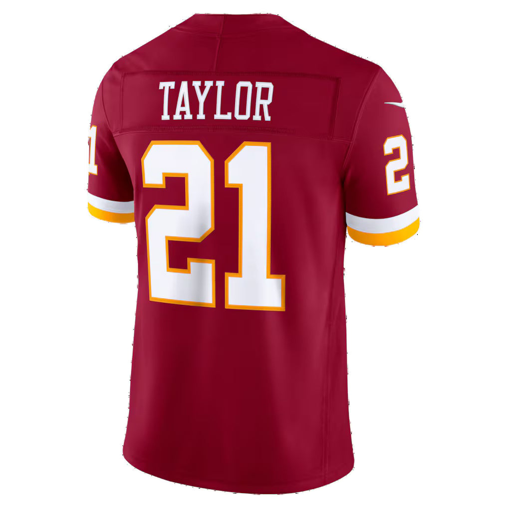 W.Commanders #21 Sean Taylor Burgundy Jermy Team Vapor F.U.S.E. Stitched Retired Limited Jersey