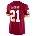 W.Commanders #21 Sean Taylor Burgundy Jermy Team Vapor F.U.S.E. Stitched Retired Limited Jersey