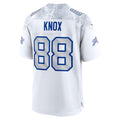 B.Bills #88 Dawson Knox White Jermy 2025 Rivalries Collection Game Jersey
