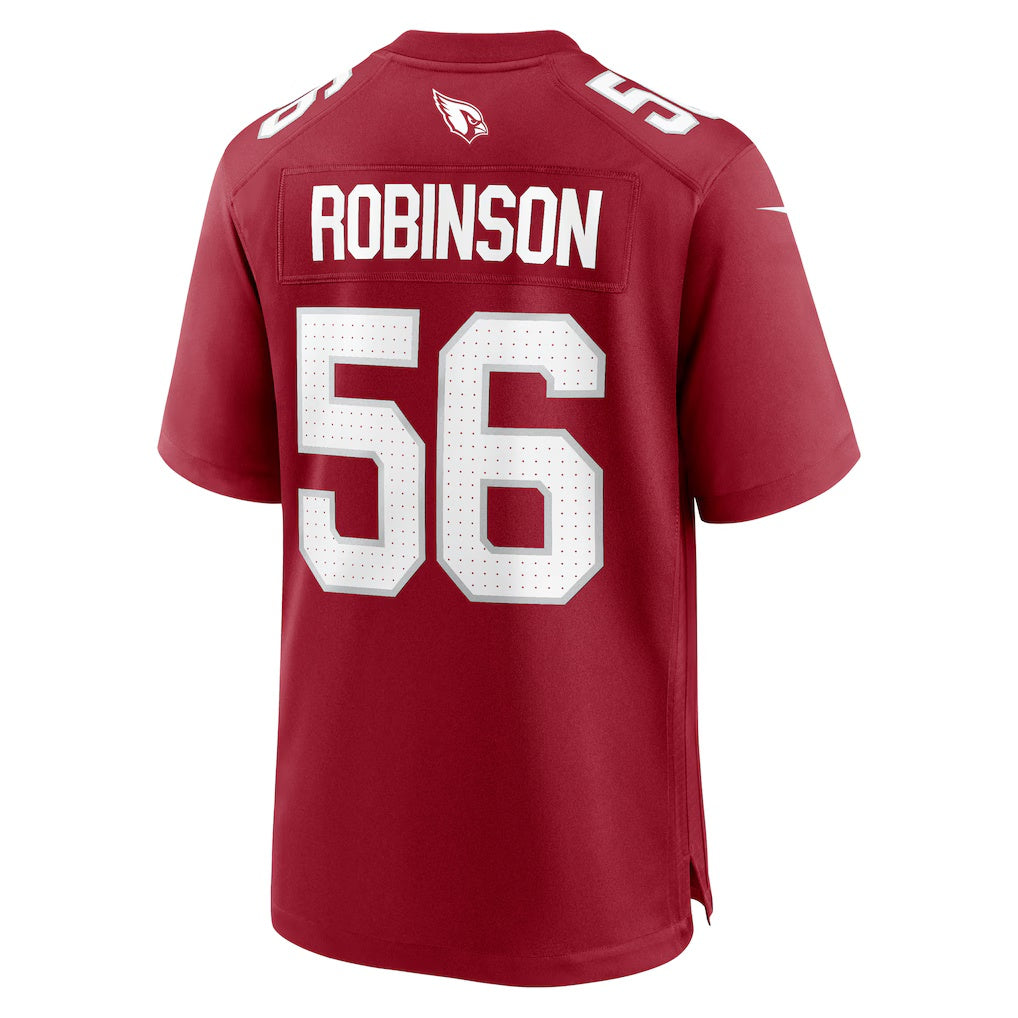 A.Cardinals #56 Darius Robinson Cardinal Jermy Player Game Jersey