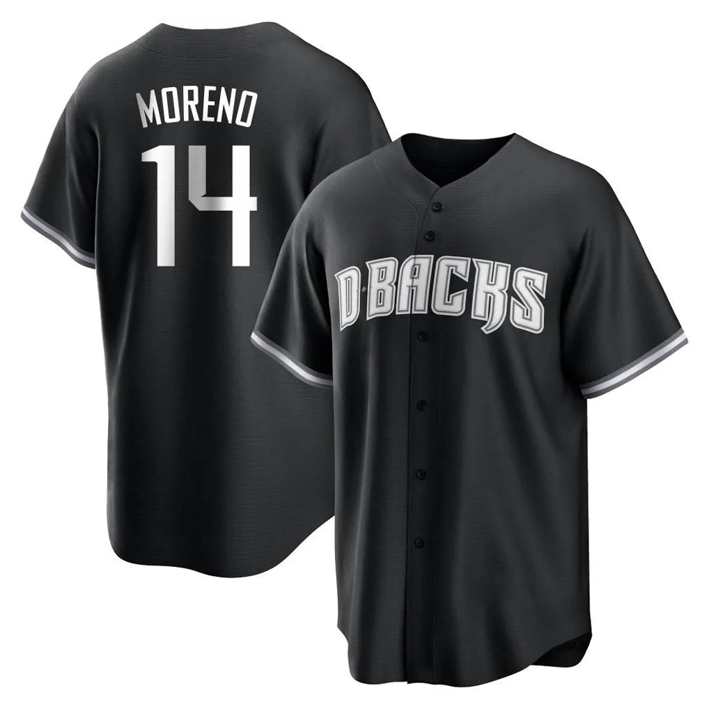Arizona Diamondbacks #14 Gabriel Moreno Player Black Jermy Game Home Stitched Jerseys