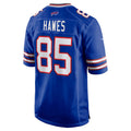 B.Bills #85 Jackson Hawes Royal Jermy Team Game Jersey