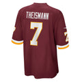 W.Football Team #7 Joe Theismann Burgundy Jermy Retired Player Jersey