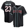 Arizona Diamondbacks #23 Zac Gallen Player Black Jermy Home Game Stitched Jerseys