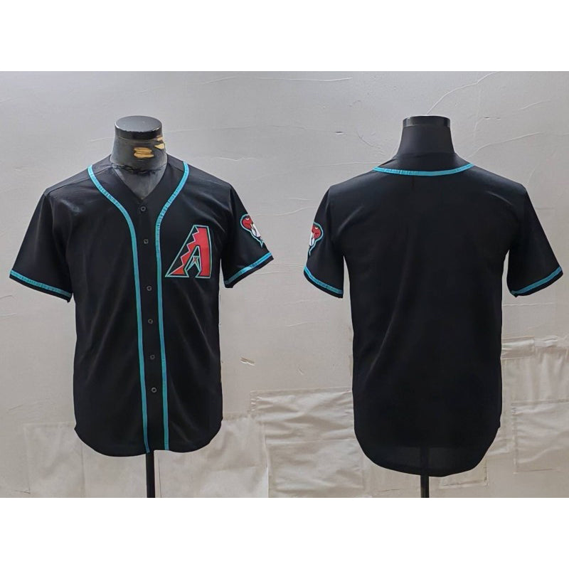 Arizona Diamondbacks Blank Black Jermy Cool Base Limited Stitched Jersey