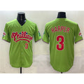Philadelphia Phillies #3 Bryce Harper Light Green Jermy Phanatic Limited Stitched Jersey